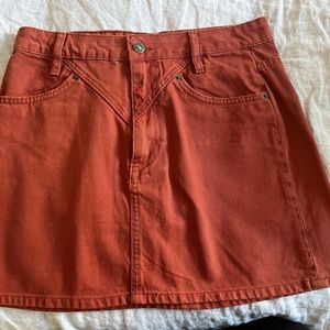 Zara Denim Mini Skirt